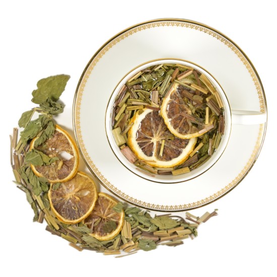 [HT07] Tea with Dried Lemon Slices, Lemongrass, Mint 檸檬香茅薄荷茶