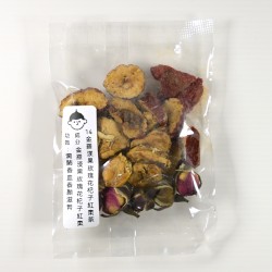 [HT14] Dried Golden Monk Fruit (Lo Han Guo), Rose Buds, Wolfberry, Red Dates 金羅漢果玫瑰花杞子紅棗茶