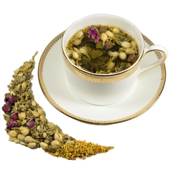 [HT20] 荷葉桂花茉莉玫瑰花茶 (荷葉三花茶)